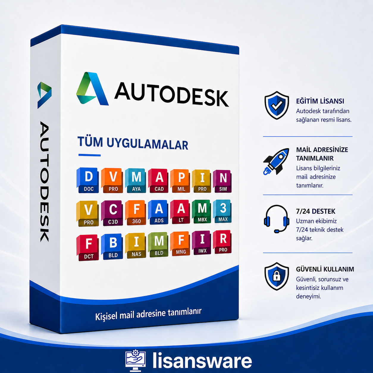 Autodesk Tüm Uygulamalar